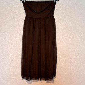 J Crew Strapless Cocktail Dress